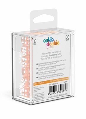 Kocky Oakie Doakie set 6k x 12ks 16 mm Translucent - Orange