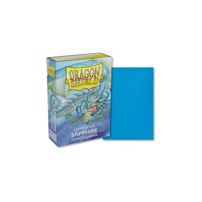 Obaly Dragon Shield Japanese sleeves - Matte Sapphire (60ks)