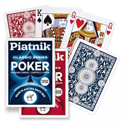 karty Poker Classic Series s textúrou