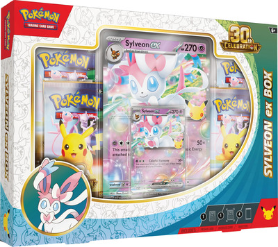 Pokémon: 30th Celebration Ex Box Sylveon Ex