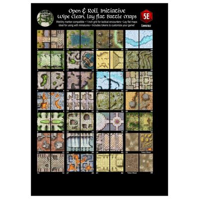 Giant Book of Battle Mats - Dragon Lairs & Dungeons