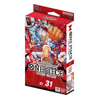 One Piece TCG: Monkey.D.Luffy Starter deck (Red, ST-31)
