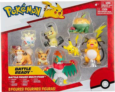 Figúrka Pokémon Battle Figure - 8-pack