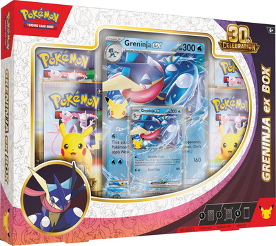 Pokémon: 30th Celebration Ex Box Greninja Ex