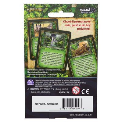 Jumanji Karetní Verze Cz