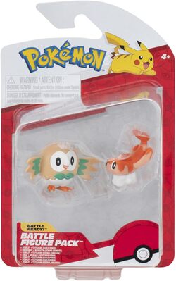 Figúrka Pokémon Battle Figure ROWLET + TATSUGIRI