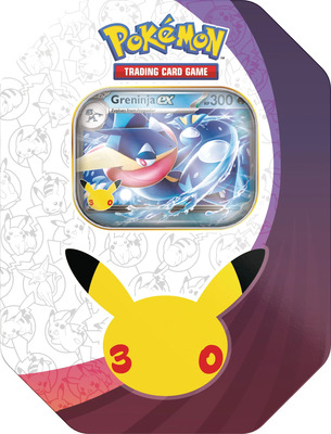 Pokémon: 30th Celebration Tin - Greninja ex