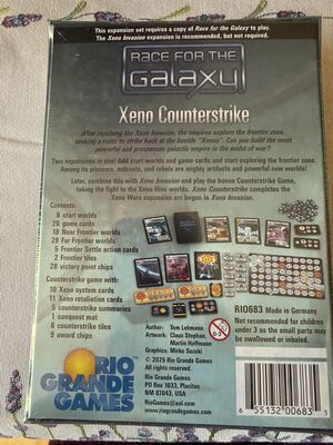 Race for the Galaxy - Xeno Counterstrike (expansion)