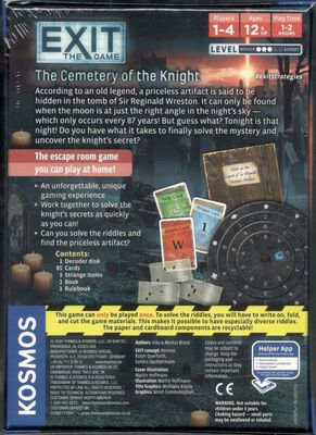 EXIT: The Cemetery of the Knight