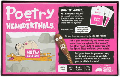 Poetry for Neanderthals NSFW