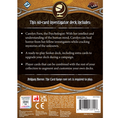 Arkham Horror LCG: Carolyn Fern Investigator Deck