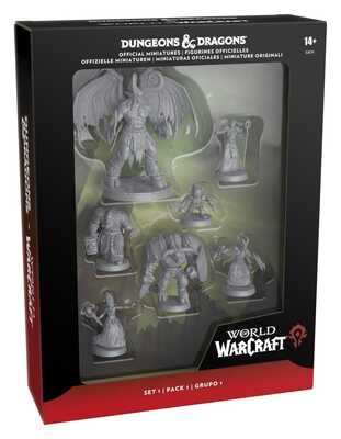 Dungeons & Dragons x World of Warcraft Miniatures Set 1