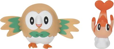Figúrka Pokémon Battle Figure ROWLET + TATSUGIRI