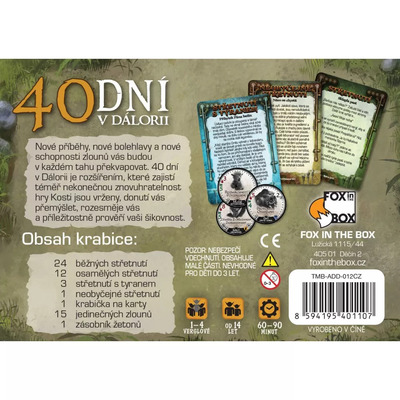 Kosti jsou vrženy: 40 dní v Dálorii (rozšírenie)