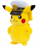 Plyšák: Pokémon Captain Pikachu 20cm