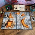 Giant Book of Battle Mats - Dragon Lairs & Dungeons