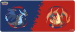 Herná podložka Pokémon Mega Charizard X and Mega Charizard 6ft/183cm