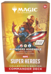Marvel Super Heroes Collectors Commander Deck Display - Magic: the Gathering
