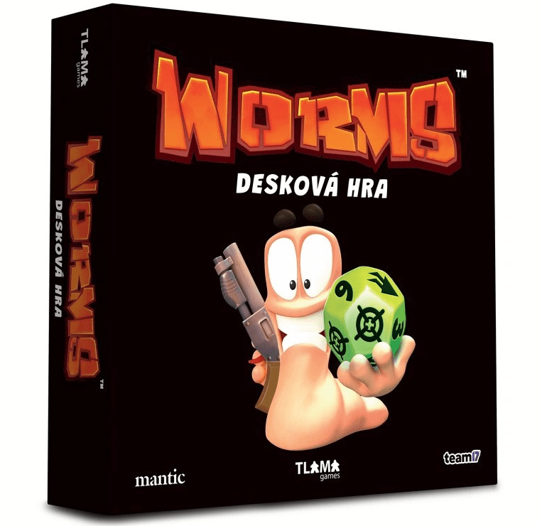TLAMA games Worms: Desková hra