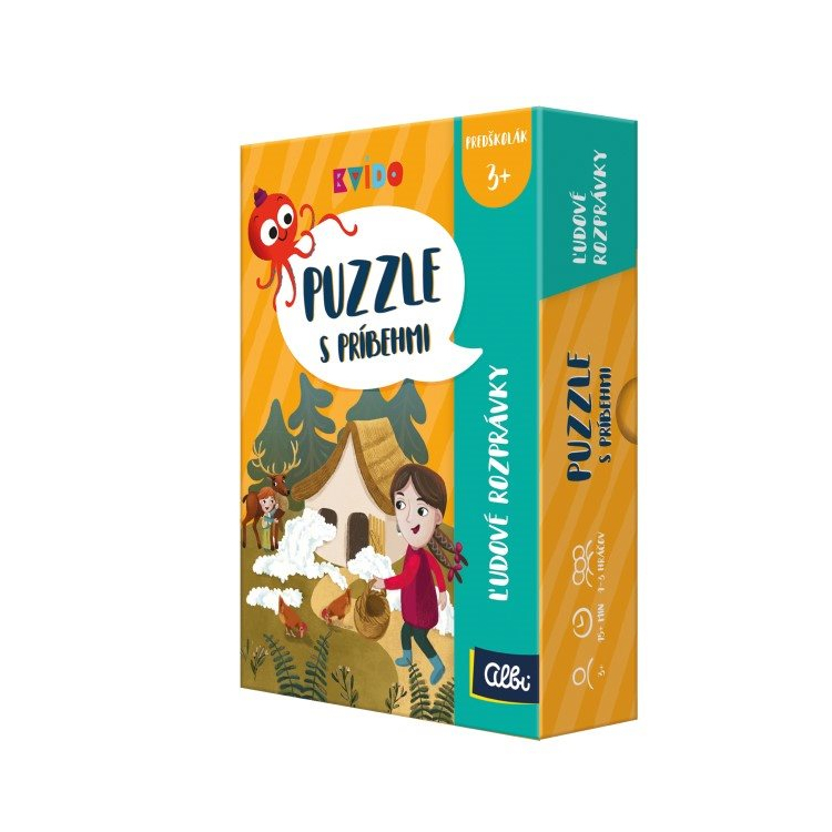 Albi Kvído - Puzzle s príbehmi - Ľudové rozprávky