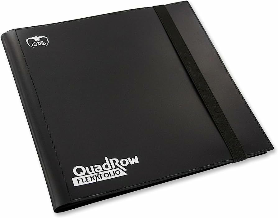 Ultimate Guard Album Ultimate Guard 24-pocket QuadRow FlexXfolio Black