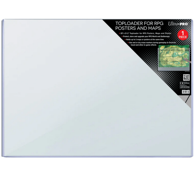 Ultra PRO Toploader Ultra PRO  29" x 21.5" for RPG Posters and Maps