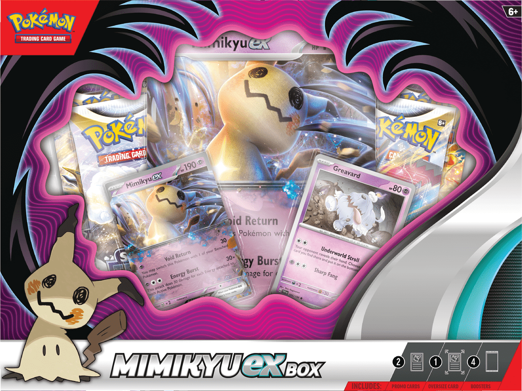 The Pokémon Company Pokémon Mimikyu ex Box