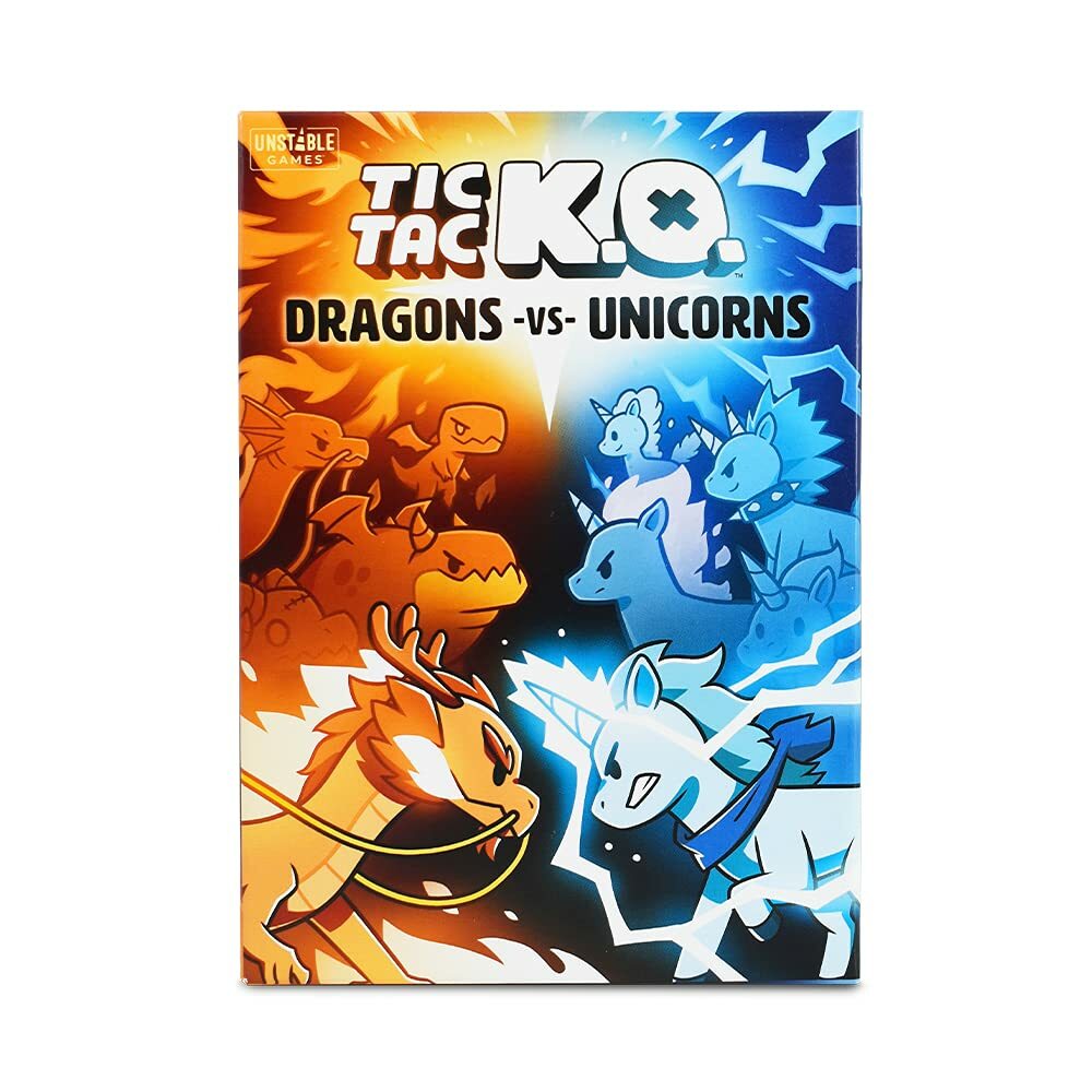 Unstable Games Tic Tac KO: Dragons vs Unicorns
