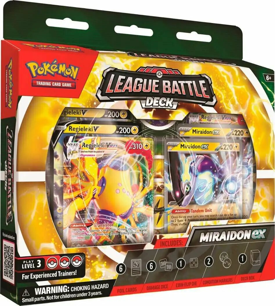 The Pokémon Company Pokémon: League Battle Deck - Miraidon ex