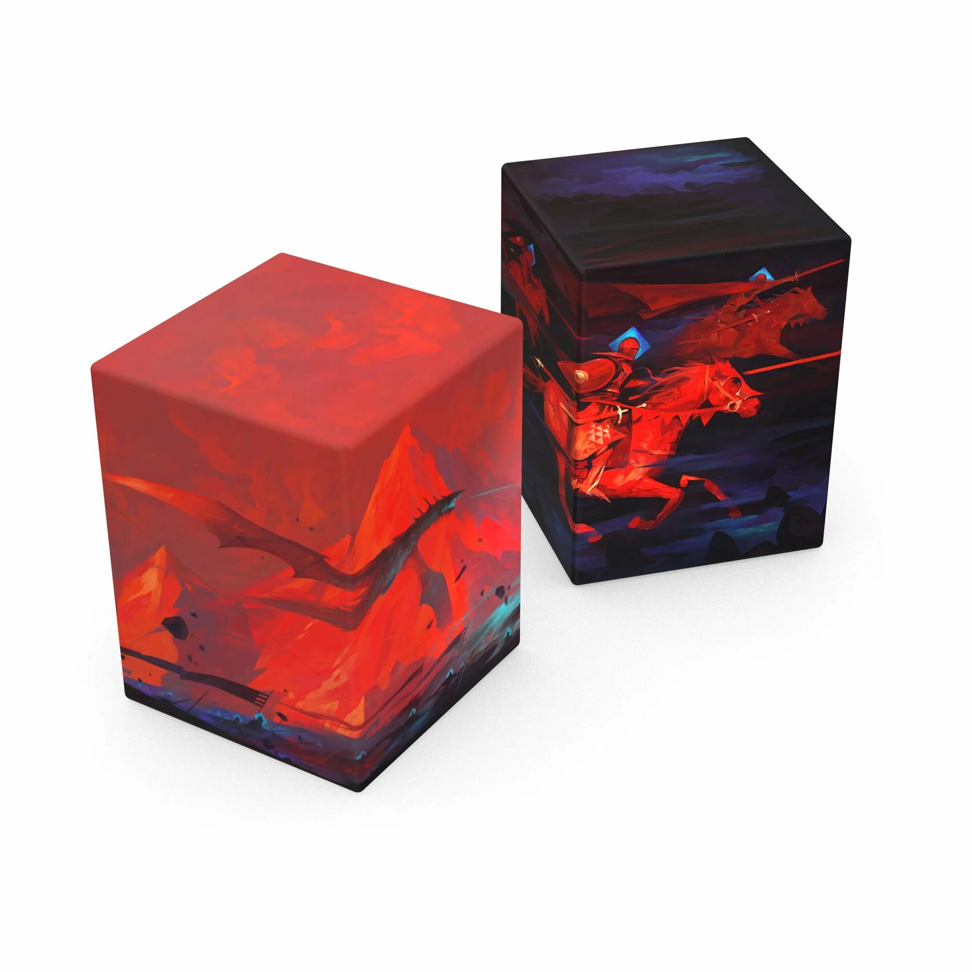 Ultimate Guard Krabička na karty Ultimate Guard Boulder 100+ 2024 Exclusive Duo-Pack Crowned With Fire