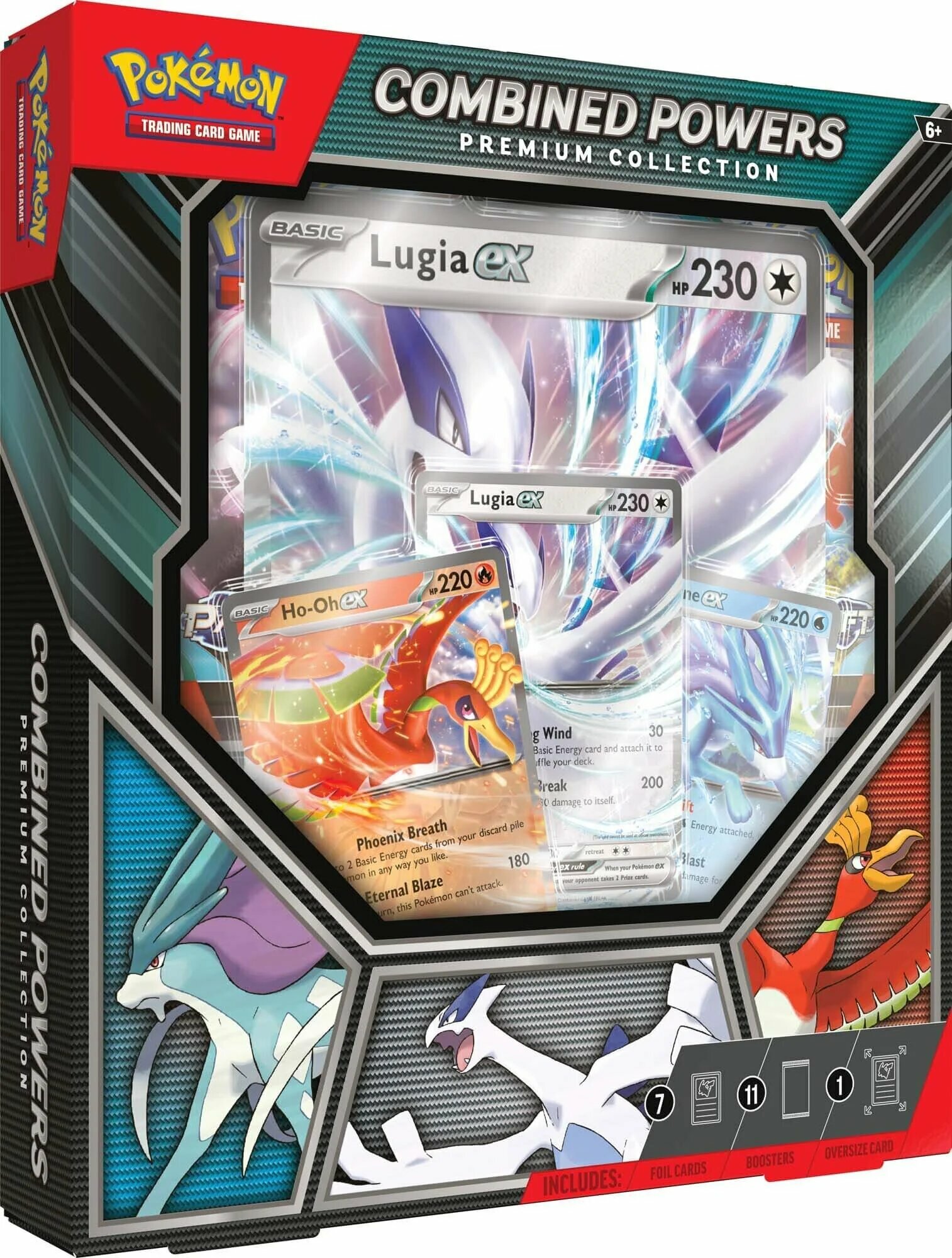 The Pokémon Company Pokémon: Combined Powers Premium Collection Lugia ex Box