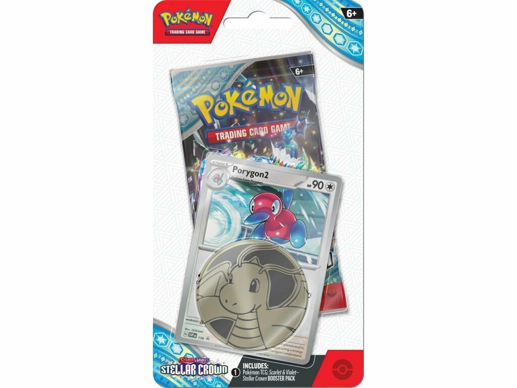 The Pokémon Company Pokémon: Porygon2 Checklane Blister Stellar Crown