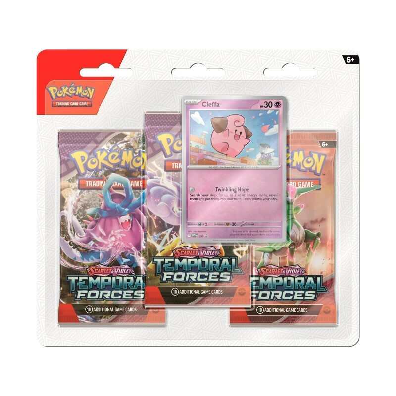 The Pokémon Company Pokémon: Clefa 3-Pack Blister Temporal Forces