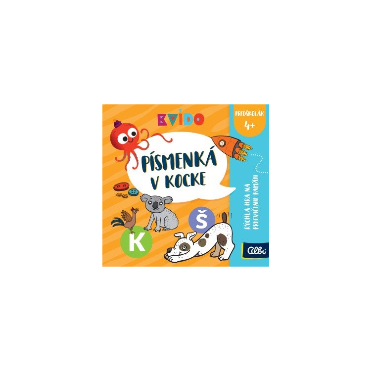 Albi Kvído - Písmenká v kocke