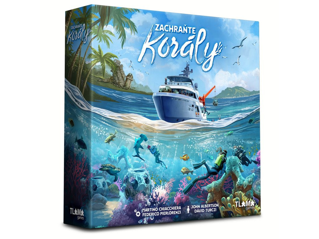 TLAMA games Zachraňte korály + Promo