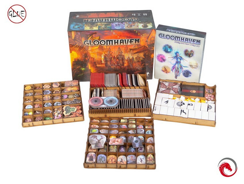e-Raptor Organizér Gloomhaven + Forgotten Circle (insert)