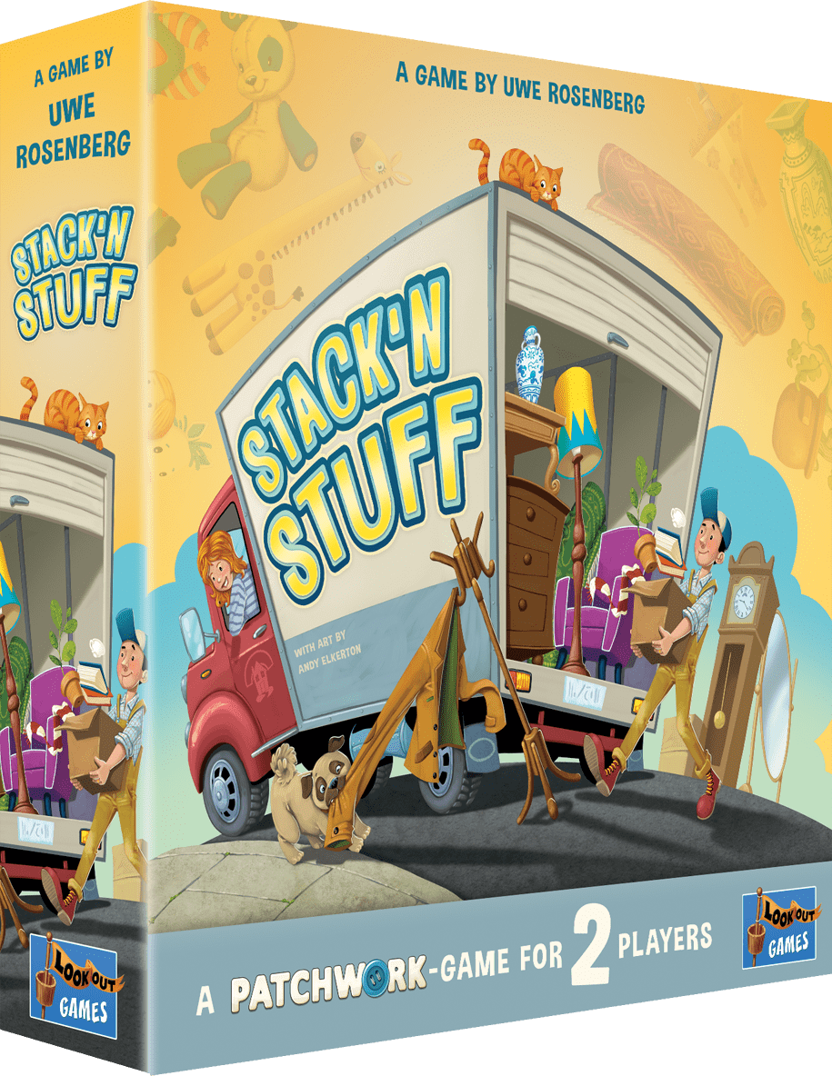 Lookout Games Stack'n Stuff: A Patchwork Game
