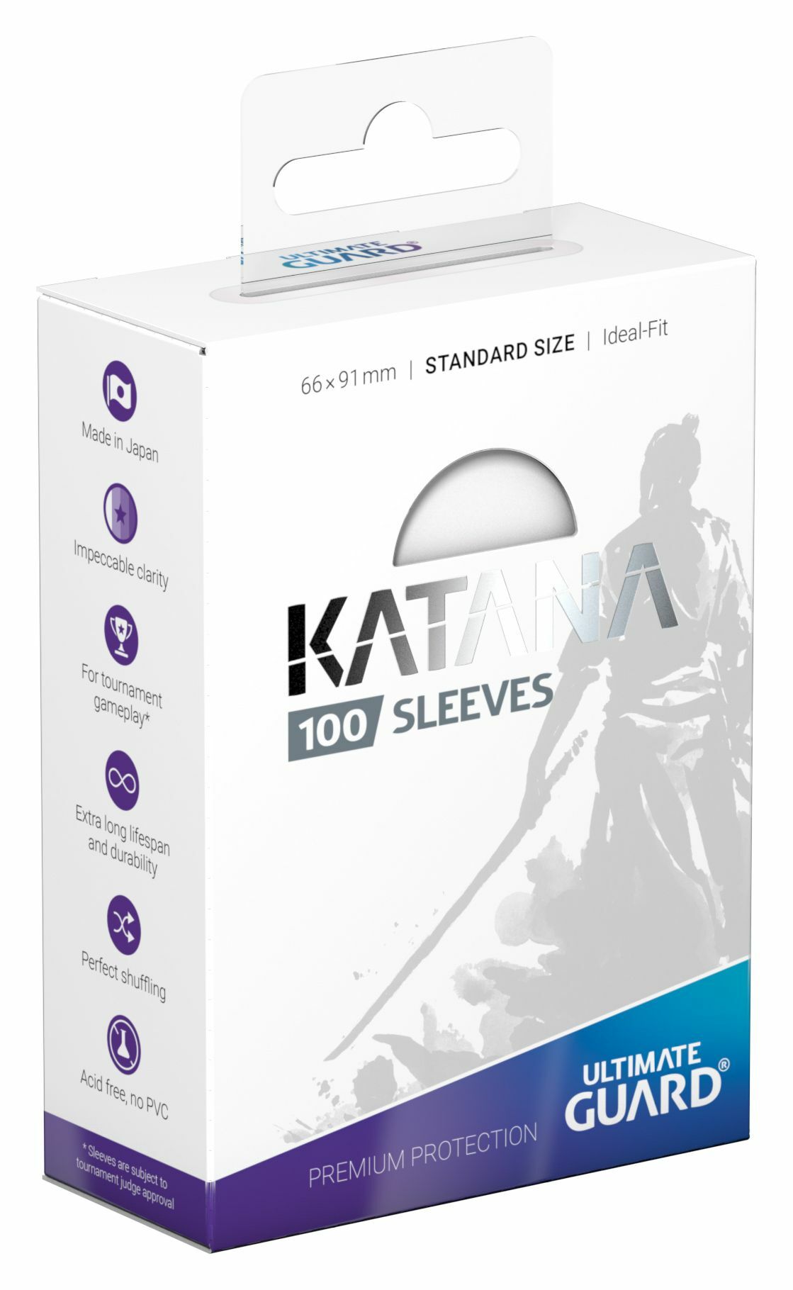 Ultimate Guard Obaly Ultimate Guard: KATANA Sleeves: Standard Size Transparent (100ks)