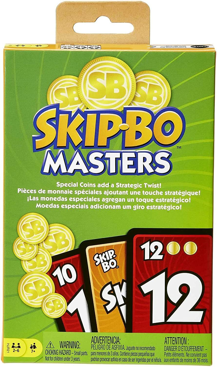 Mattel Games Skip-Bo Masters