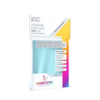 Obaly Gamegenic PRIME Standard card game 66x91 (50 ks)