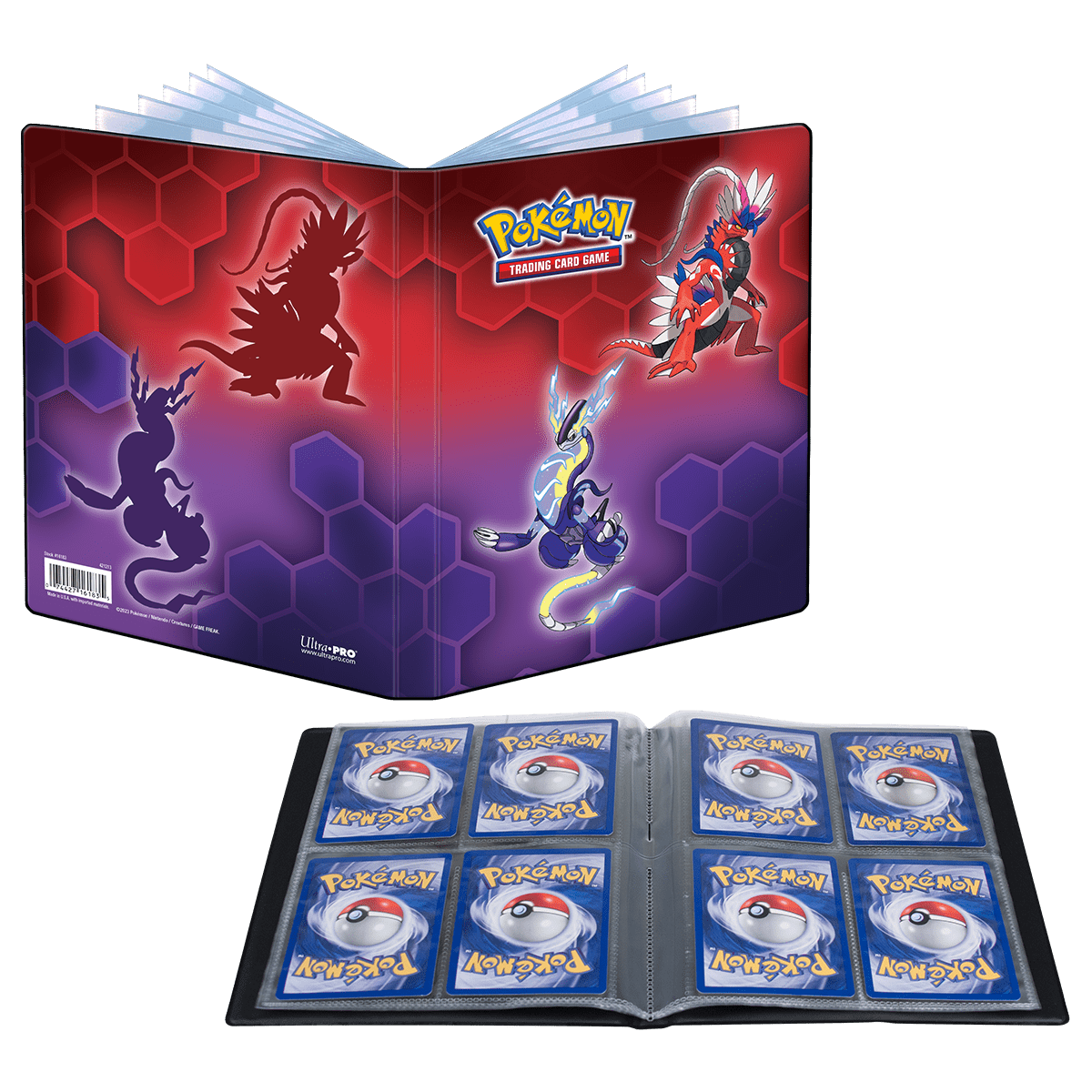 The Pokémon Company UltraPRO: Album Pokémon Koraidon & Miraidon 4-pocket