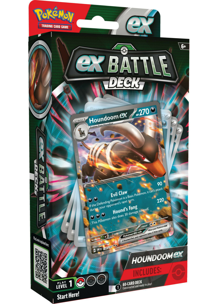 The Pokémon Company Pokémon: Houndoom ex - ex Battle Deck