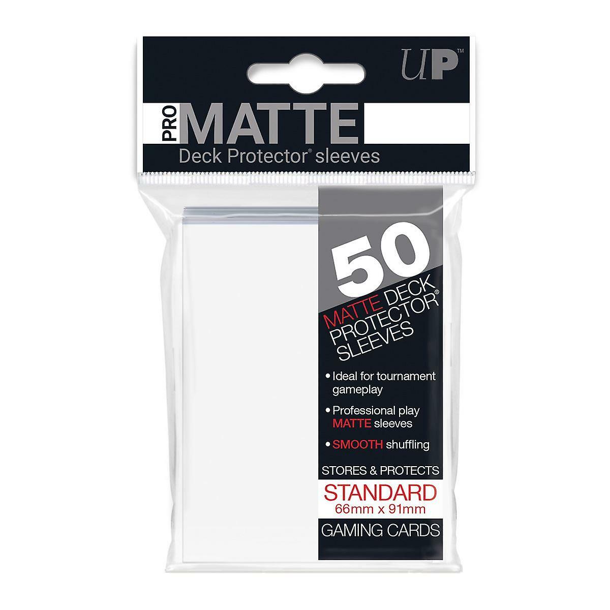 Ultra PRO Obaly ULTRA PRO - Matte (66x91) White Standard EU Card (50 ks)