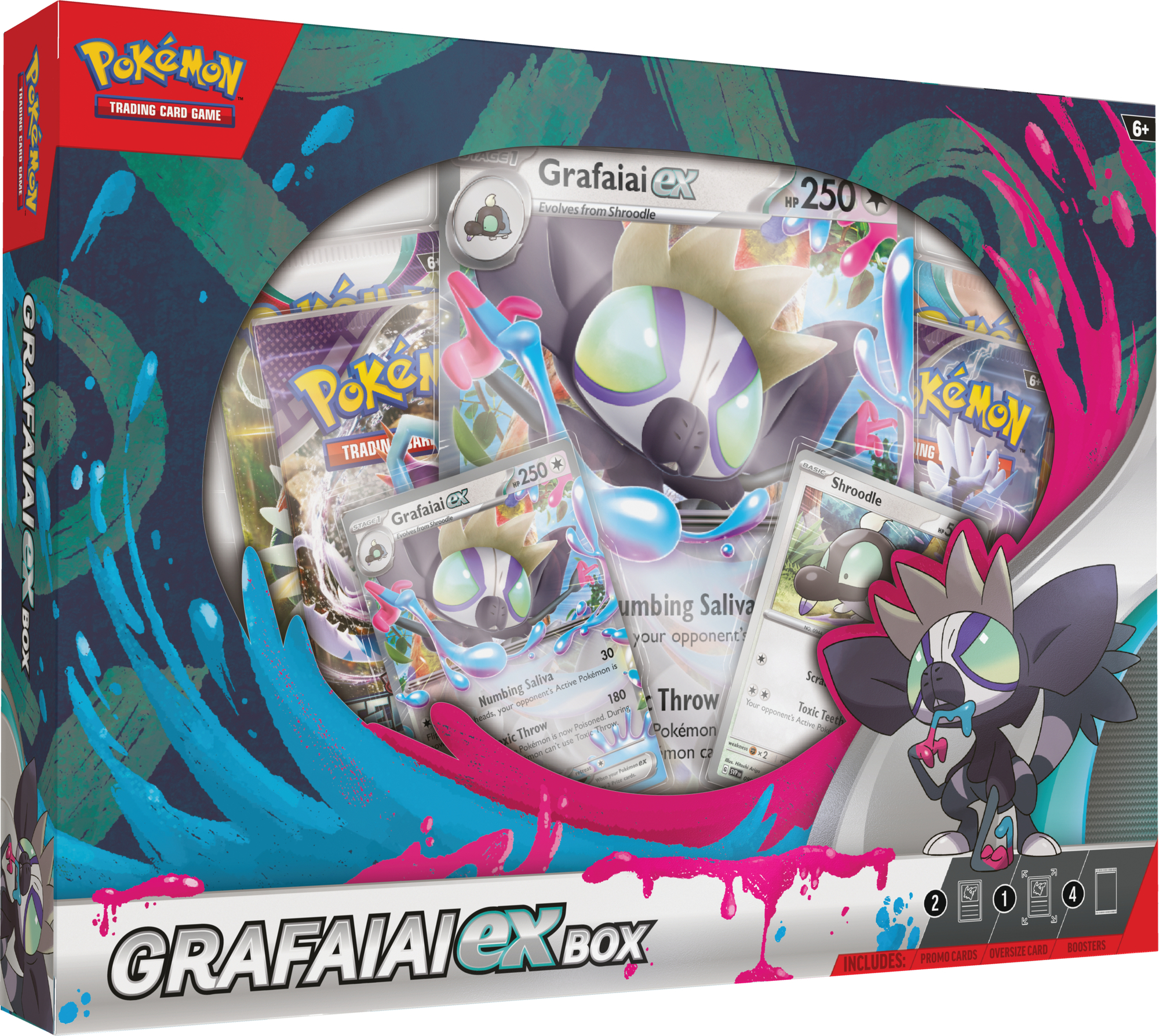 The Pokémon Company Pokémon: Grafaiai ex Box
