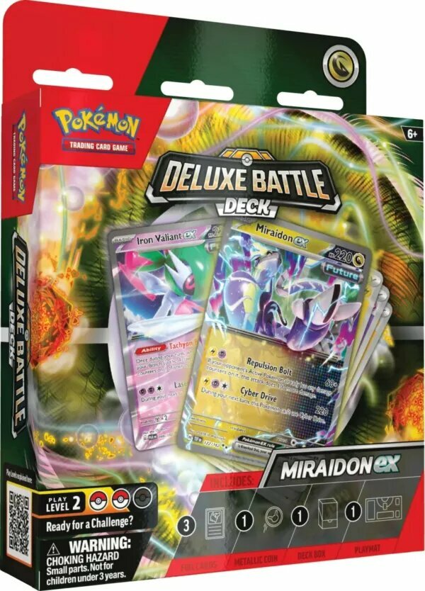 The Pokémon Company Pokémon Miraidon ex - ex Deluxe Battle Deck