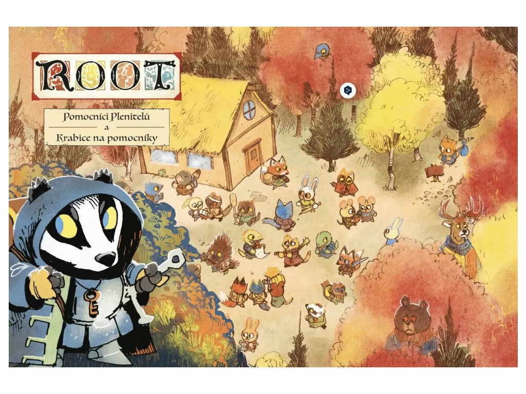Fox in the Box Root CZ - Pomocníci Plenitelů a krabica na Pomocníkov (rozšírenie)