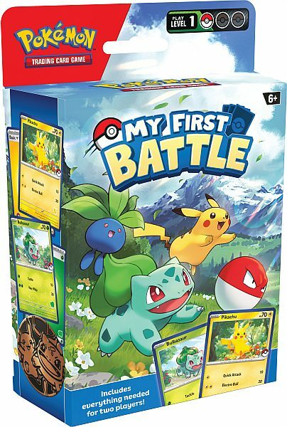 The Pokémon Company Pokémon: My First Battle - Pikachu, Bulbasaur