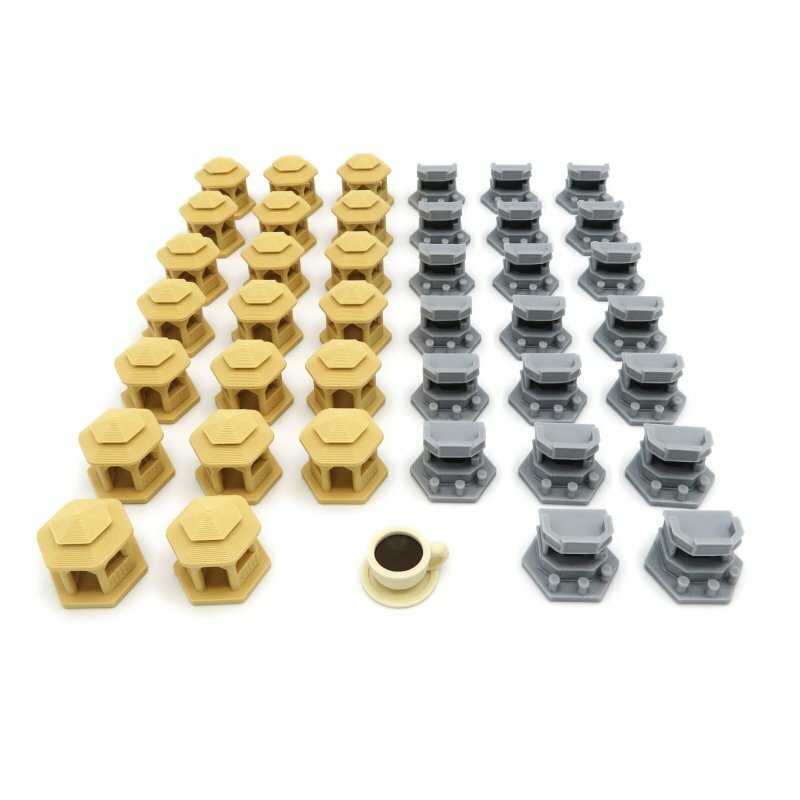 bg EXPANSIONS Ark Nova: Upgrade kit 3dPrint (41 ks)