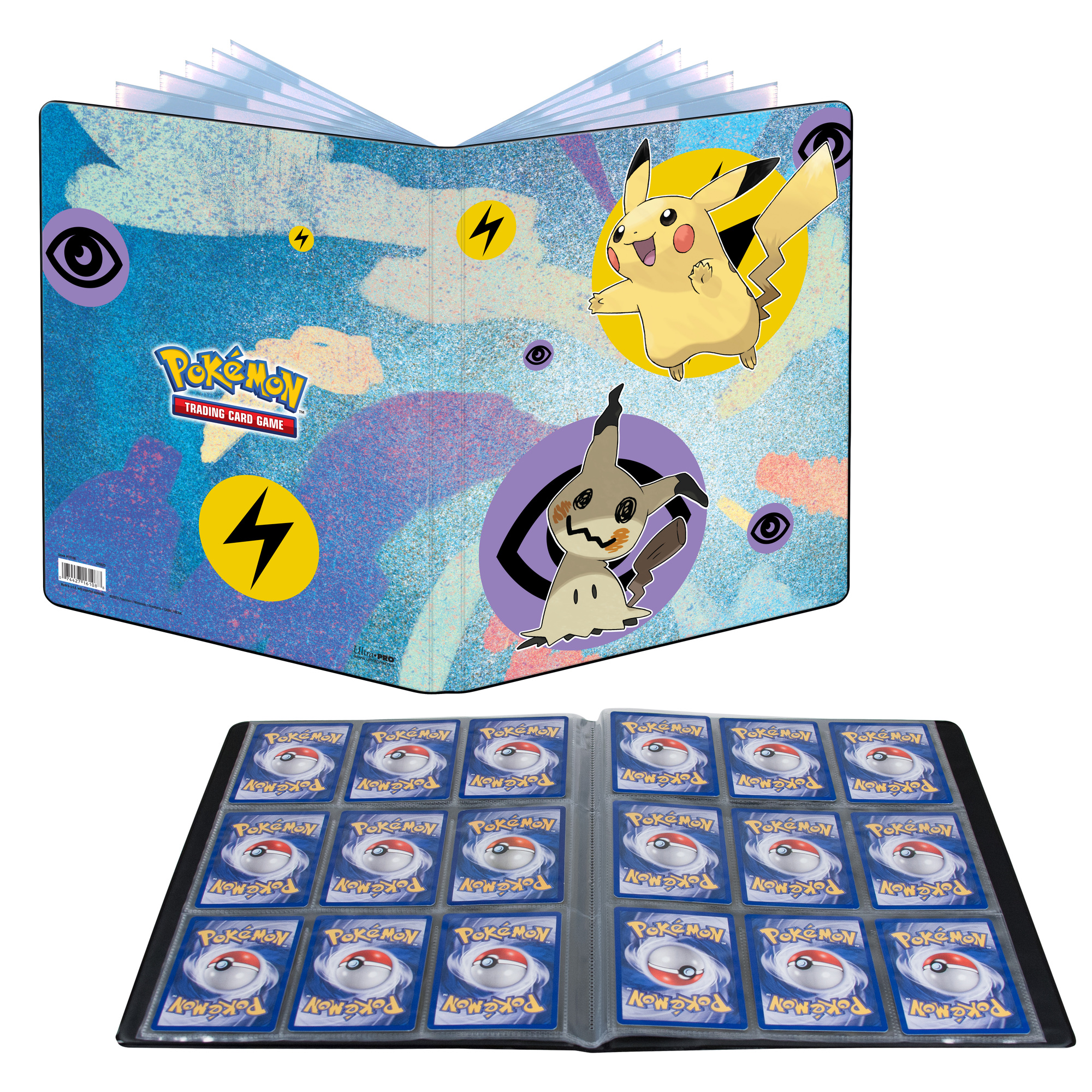 The Pokémon Company UltraPRO: album Pokémon Pikachu & Mimikyu 9-Pocket