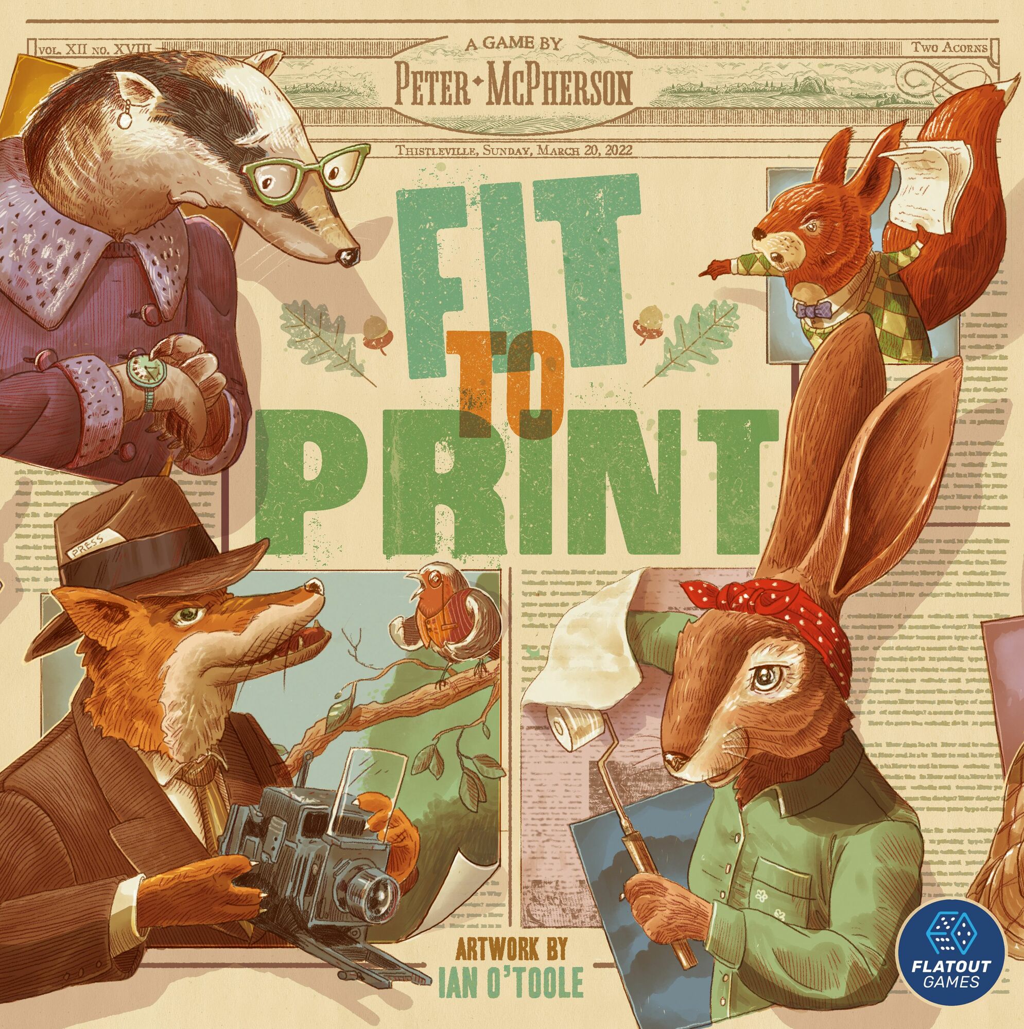 Flatout games Fit To Print